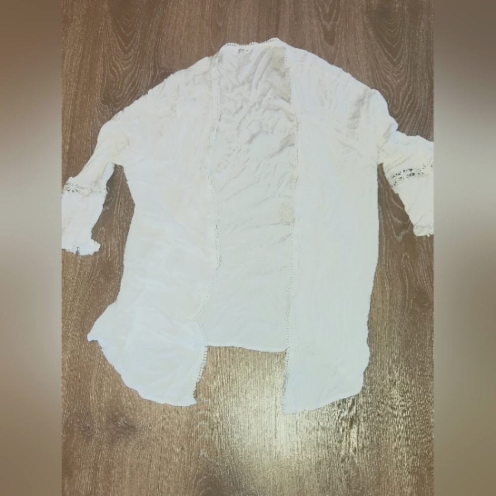 White beach shirt